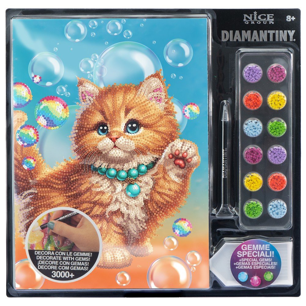Juego crea con diamantes gato