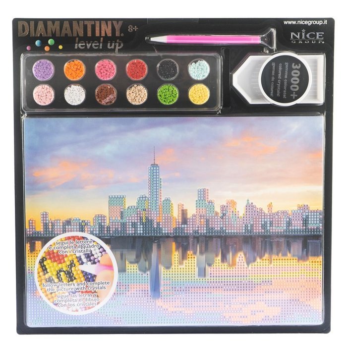 Juego crea con diamantes diamantiny manhattan