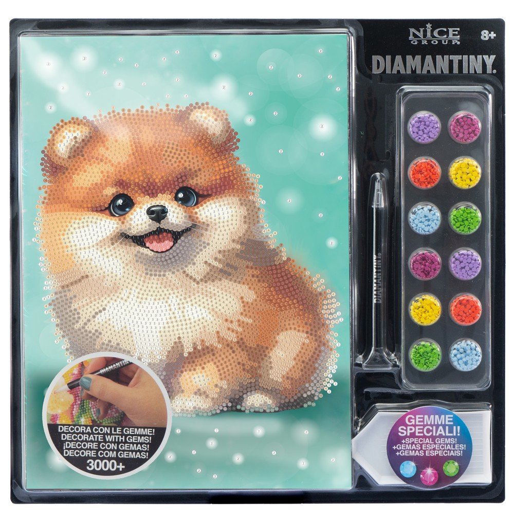 Juego crea con diamantes pomerania