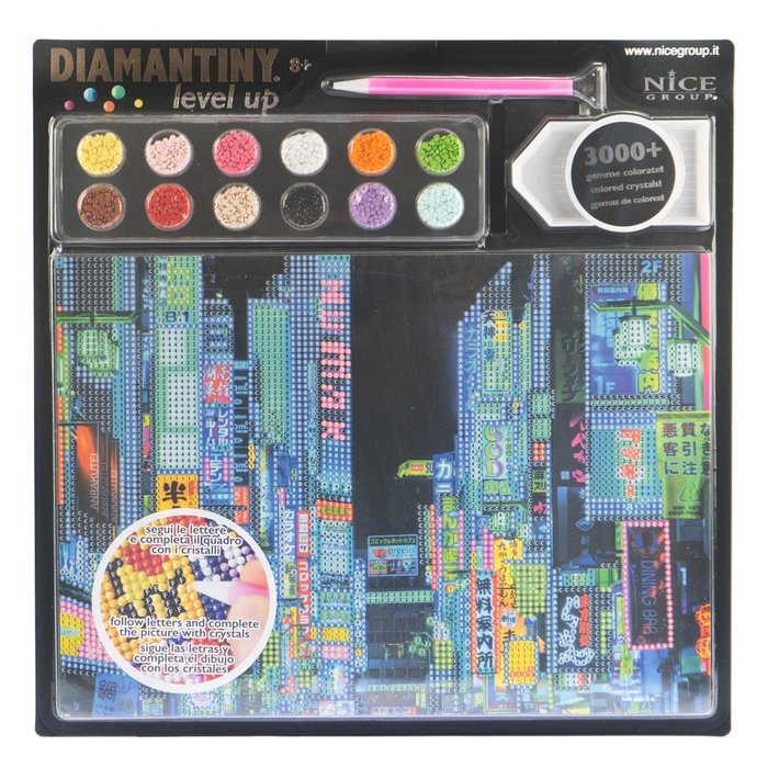 Juego crea con diamantes diamantiny tokio