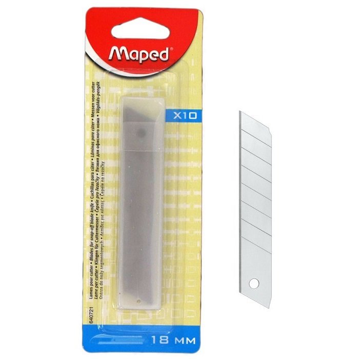 Recambio cuchillas 18MM maxi cutter 640721