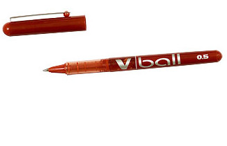 Roller tinta liquida v-ball 0.5MM rojo PILOT bl-VB5-r