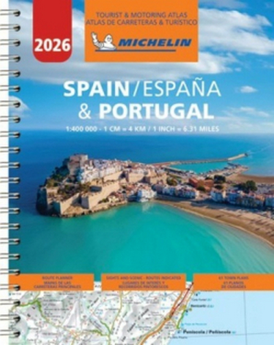 Atlas 4460 españa portugal carreteras