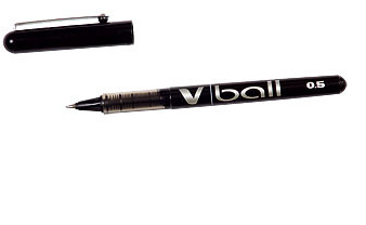 Roller tinta liquida v-ball 0.5MM negro PILOT bl-VB5-b