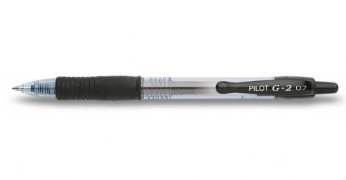 Boligrafo roller gel retrac.g-2 negro PILOT bl-G2-7-b