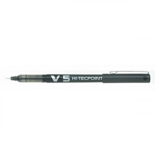 Boligrafo roller tinta liquida V5 negro PILOT bx-V5-b