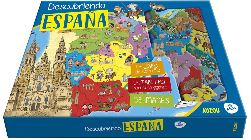 Descubriendo España. Tablero magnético
