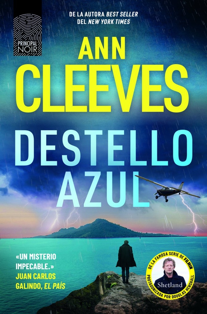 Destello azul