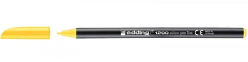 Rotulador punta fina 1200 amarillo EDDING 1200-05