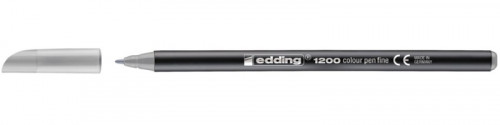 Rotulador punta fina 1200 pastel gris plata EDDING 1200-026