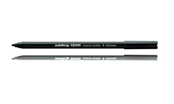 ROTULADOR EDDING PUNTA FIBRA 1300 NEGRO -PUNTA REDONDA 2 MM