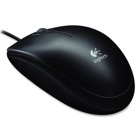 RATON LOGITECH OPTICO B100 USB 800 PPP NEGRO