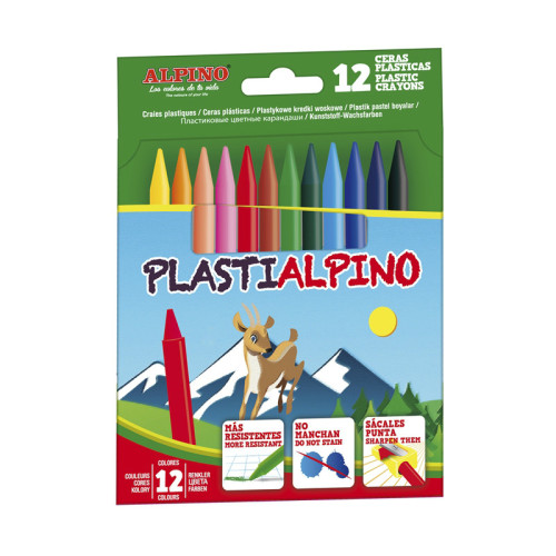 CERA ALPINO 12UNID PLASTIALPINO