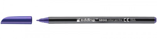 Rotulador punta fina 1200 violeta EDDING 1200-08