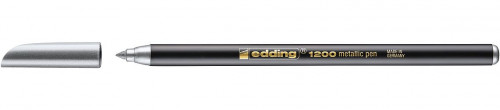 Rotulador 1200 color plata EDDING 1200-54