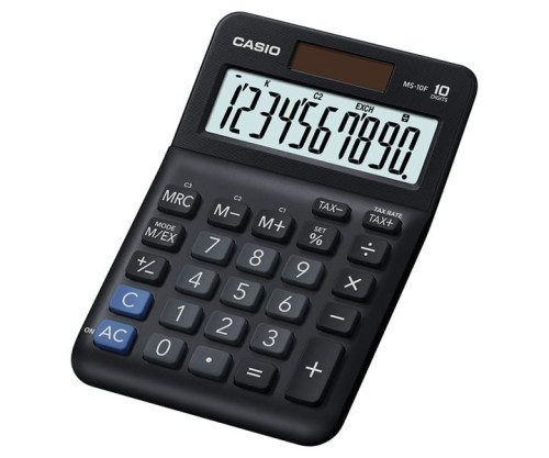 Calculadora de sobremesa de 10 dígitos CASIO ms-10F