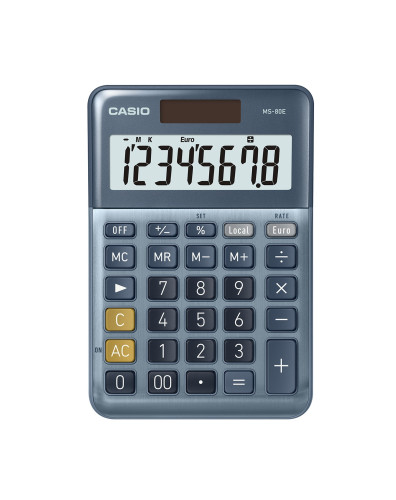 Calculadora de sobremesa de 8 dígitos CASIO ms-80E