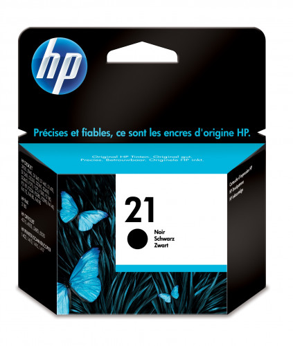 Hp 21 cartucho de tinta negro HP21 (C9351AE#abe)