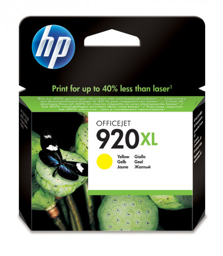 Hp 920XL cartucho de tinta amarillo HP920XL (CD974AE#bgy)