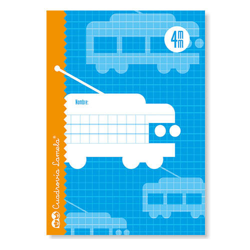 LIBRETA 4� CUADROVIA 4MM 30H