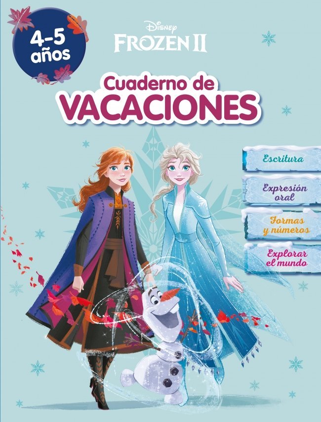 Frozen. Cuaderno de vacaciones (4-5 años) (Disney. Cuaderno de vacaciones)
