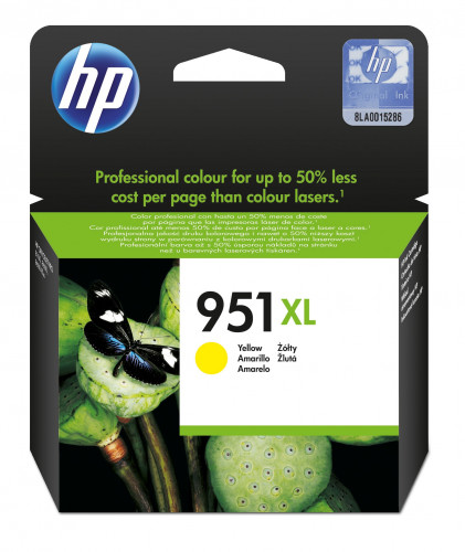 Hp 951XL cartucho de tinta HP951XL amarillo (CN048AE)