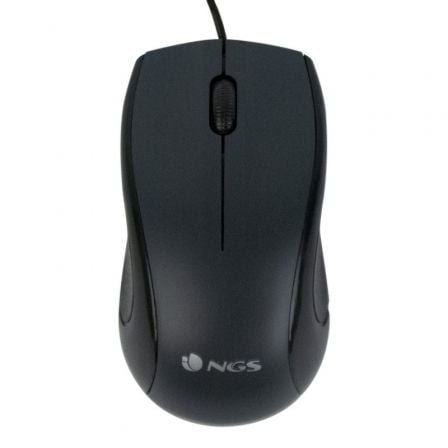 RATON OPTICO CON CABLE NEGRO