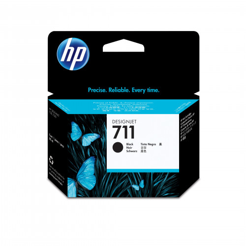 Hp 711 cartucho de tinta HP711 negro (CZ133A)