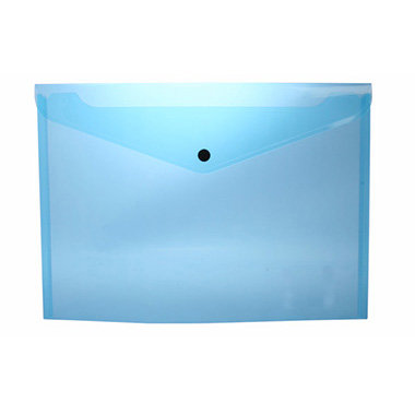 SOBRE PORTADOCUMENTOS PP A4 CON BROCHE AZUL CLARO