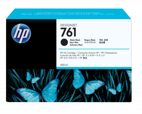 Hp 761 cartucho de tinta HP761 negro (CM991A)