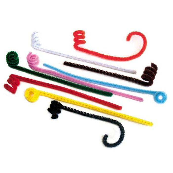 Varitas 30 cm / 6 mm amarillas 50 unidades