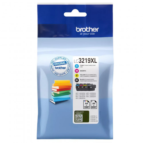 Brother lc-3219XLVAL cartucho de tinta original negro, cian, magenta, amarillo