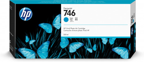 Hp 746 tinta cian desingjet Z9 (P2V80A) HP746