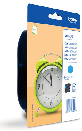Brother tinta cian lc-125XLCBP