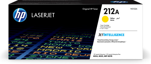 HP cartucho de tóner original laserjet 212A amarillo