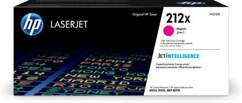 HP cartucho de tóner original laserjet 212X magenta de alta capacidad