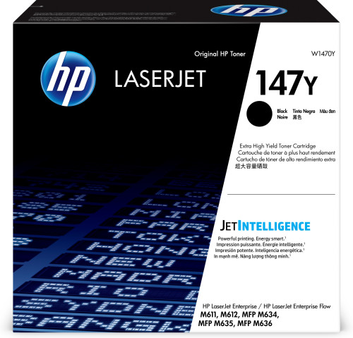 HP cartucho de tóner original laserjet 147Y negro de capacidad superior