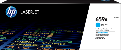HP laserjet cartucho de tóner original 659A cian