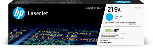 HP cartucho de tóner original laserjet 219A cian