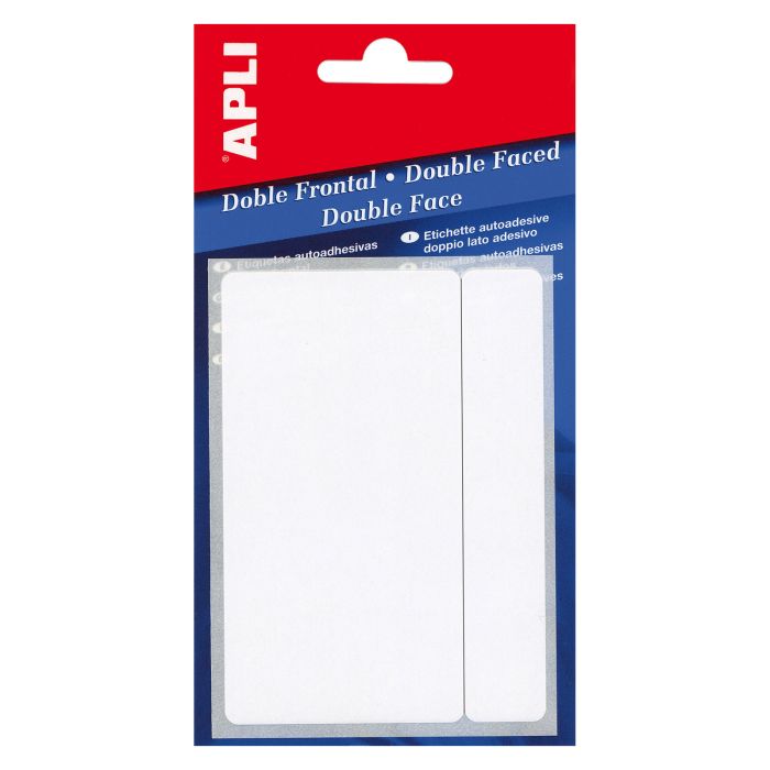Etiqueta adhesiva APLI sobre 13X40 2546
