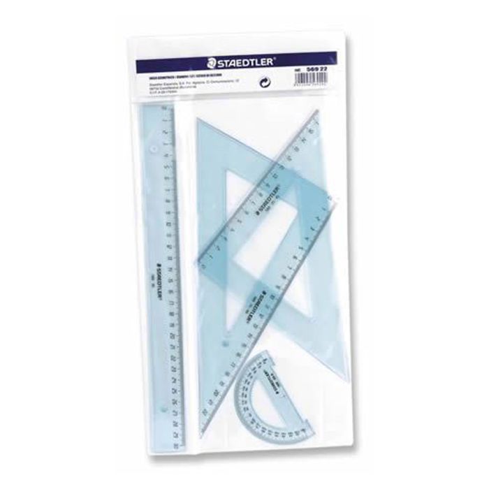 Juego reglas staedtler 9F569 22 4 piezas 30CM