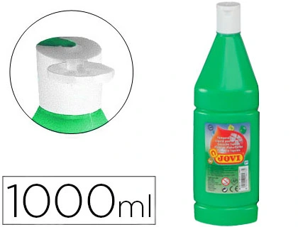 Pintura tempera JOVI 1000 ml ml verde medio