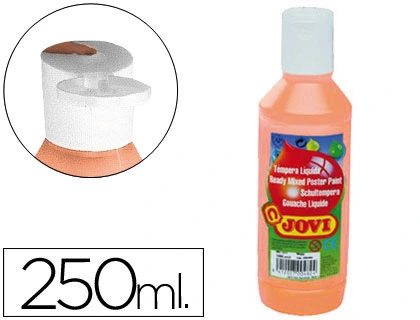 Pintura tempera JOVI 250 ml ml carne