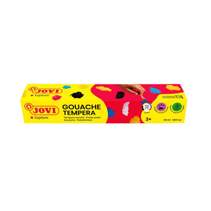 Pintura tempera JOVI 35 ml ml 5 colores
