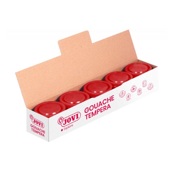 Tempera JOVI 35 ml bermellon