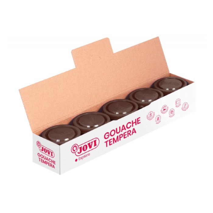 Tempera JOVI 35 ml marron
