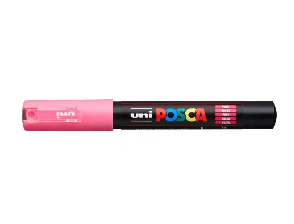 Rotulador uni POSCA 0,7 mm pc-1M rosa