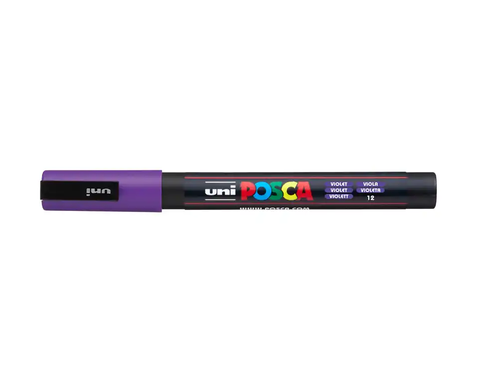 Rotulador uni POSCA pc-3M violeta