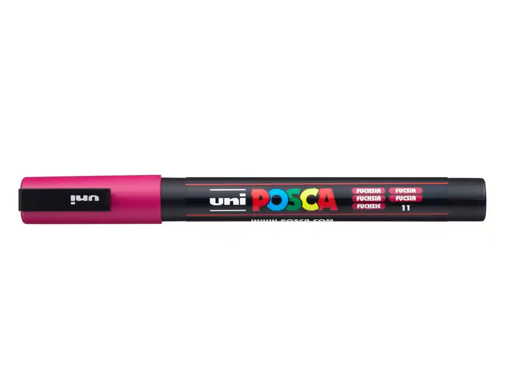 Rotulador uni POSCA pc-3M fucsia