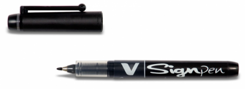 Rotulador vsignpen punta fibra negro PILOT sw-vsp-b